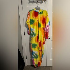 Rainbow Coloured Adult Unicorn Onesie Jumpsuit